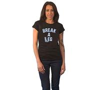 FOO Fighters T Shirt Break a Leg Tour Nue offiziell Damen Skinny Fit Schwarz L