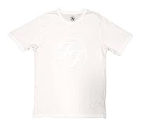 FOO Fighters T Shirt FF High Build Band Nue offiziell Unisex Weiß S