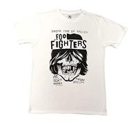 Foo Fighters - Roxy Flyer - T-Shirt - Weiß - S - 100% Baumwolle Weiß S