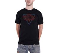 Foo Fighters T Shirt Schwarz Disco Outline Band Logo Nue offiziell Herren