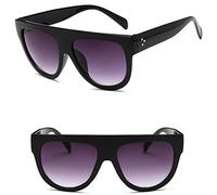 FOOOZ Sonnenbrille mit großem Rahmen, Herren- oder Damen-Sonnenbrille, PC-Linsen-Sonnenbrille, Damenmode, 6, Einheitsgröße
