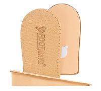 FOOT MATE Fersenerhöhung Einlagen - Fersenkeil für Schuherhöhung - Schuheinlagen Erhöhung - Fersenkissen aus Leder - High Sole - 1 Paar (Größe L, Höhe 2 cm)