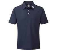 FootJoy Stretch Pique Solid Polo, navy M