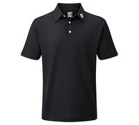 Footjoy Herren Stretch Pique Solid Poloshirt Not Applicable, Schwarz (Negro 91822), X-Large