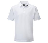 Footjoy Herren Stretch Pique Solid Poloshirt Not Applicable, Weiß (Blanco 91823), X-Large