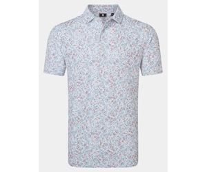FootJoy Watercolour Floral Print Pique Halbarm Polo weiß XXL (100000412531)