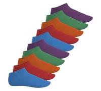 Footstar EVERYDAY! 10 Paar Damen & Herren Sneaker Socken - Bold 39-42