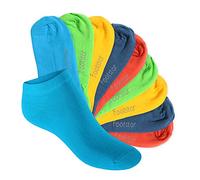 Footstar Kinder Sneaker Socken (10 Paar) - Sneak it! - Trendfarben 23-26