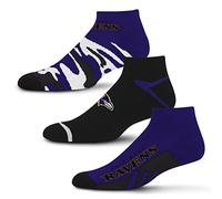 For Bare Feet Unisex Camo Boom Knöchelsocken, Nfl, 3er-pack Knöchelsocken