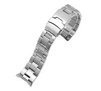 For Casio for MDV106-1A for MDV-107 for MTP-VD01 for MDV-106D Strap Edelstahl Armband 20mm 22mm Ersatz Armband(SSilver Three 22mm)