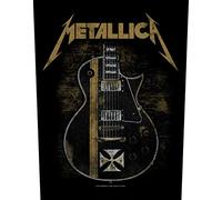 for-collectors-only Metallica Rückenaufnäher Hetfield Guitar Backpatch XL Aufnäher Back Patch