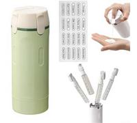 for tsa Approved Travel Bottles Set Leak for Proof Toiletry Containers for Shampoo Conditioner - Reusable Squeezable Dispenser for Plane Trip Camping Accessories Green White 16.5cm(Green)