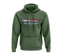 Ford Mustang Hoodie 2024 Ltd Edition 60-jähriges Jubiläum Herren-Kapuzenpullover