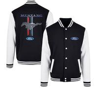 Ford Varisty College Jacke Mustang Classic Tribar im Amerikanischen Retro Stil.