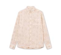 forét - Hornet Flower Jacquard Shirt - M Gemustertes Hemd mit Kragen Freizeit