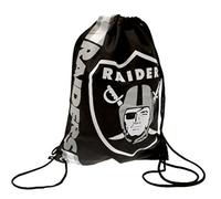 Forever Collectibles Gymback CROPPED LOGO DRAWSTING BACKPACK OAKLAND RAIDERS Schwarz
