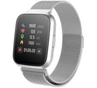 Forever Forevigo 2 Fitness Tracker Wasserdicht IP67 Multi-Sport-Funktion Armband Uhr Bluetooth Smart Watch Silber