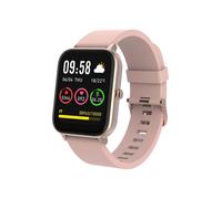 FOREVER Smartwatch, Smart Watch Damen 1.7" 240x280 px Fitness Tracker Uhren für Android IOS, IP68 Wasserdicht Pulsmesser Schrittzähler Rosagold