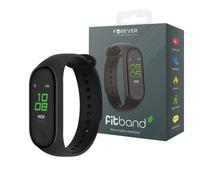 FOREVER Smart Band Fitband - Fitnesstracker mit Aktivitätstracker Pulsuhr mit Blutdruck und Kalorienzähler - Leicht Schrittzähler Uhr - Lange Akkulaufzeit - Smartwatch Damen Herren für iOS/Android