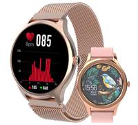 Forever Smartwatch ForeVive 3 SB-340 IP68 Wasserfestigkeit 200mAh 1,32 Zoll Gold