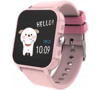 "FOREVER Smartwatch IGO PRO JW-150 1,4\" Zoll IP68 für Schritte, Thermometer, Puls, Spiele, Bluetooth-Verbindung Rosa"