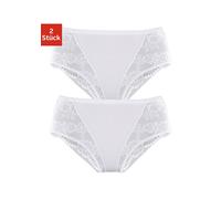 Formslip PETITE FLEUR Gr. 40/42, 2 St., weiß Damen Unterhosen Formslips Bodyforming Slip aus elastischer Baumwolle (892769-40)