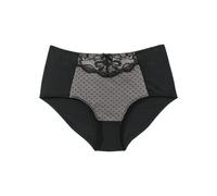 Formslip BONPRIX, Damen, Gr. 40/42 (M), schwarz (schwarz, sandbeige), Obermaterial: 80% Polyamid, 20% Elasthan. Futter: 100% Baumwolle. Spitze: 88% Polyamid, 12% Elasthan, mehrfarbig, Unterhosen Forms