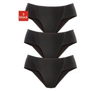 petite fleur Formslip, (3 St.), mit breitem Bund 36/38, 3 St. schwarz Damen Formslips Shapewear Damenwäsche Formslip 36/38, 3 St. schwarz