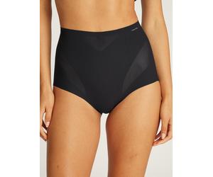 Formslip "SCULPTED FIRM MESH BRIEF", Damen, Gr. XXXL (48), schwarz, Mesh, Obermaterial: 56% Polyamid, 44% Elasthan, CALVIN KLEIN UNDERWEAR, unifarben, körpernah, Unterhosen Formslip, mit formendem Eff
