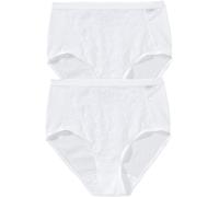 Formslip SPEIDEL "Shape", Damen, Gr. 46, weiß, Obermaterial: 92% Baumwolle, 8% Elasthan, unifarben, Unterhosen Formslip, feminin, bequem, elegant, figurbetonend, Baumwollmix (23134915-46) weiß