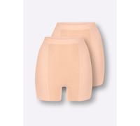 Formslip WÄSCHEPUR, Damen, Gr. 42, 2 Stk., elfenbein, 95% Baumwolle, 5% Elasthan, Unterhosen Formslip (61238611-42) elfenbein