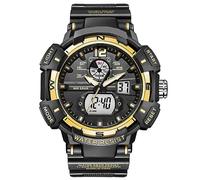 Forrader Herren-Armbanduhr, digitale Uhren für Herren, großes Zifferblatt, Militäruhren für Herren, multifunktional, wasserdicht, Sport-Armbanduhr, LED, elektronischer Wecker, Stoppuhr, 8045