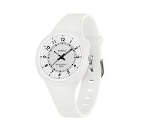 Forrader Kinderuhren für Jungen und Mädchen, 50 m wasserdicht, analoge Armbanduhr, Lernzeit, Kinderuhr, leicht zu lesen, für Kinder von 3-12 Jahren, tolles Geschenk für Kinder, weiß, Armband