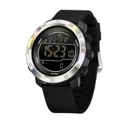 Forrader Militäruhr für Herren, digitale taktische Uhren mit Nylon/Silikonarmband, wasserdichte Outdoor-Sportuhr mit Kalorien-Schrittzähler, Alarm, Stoppuhr