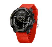Forrader Militäruhr für Herren, digitale taktische Uhren mit Nylon/Silikonarmband, wasserdichte Outdoor-Sportuhr mit Kalorien-Schrittzähler, Alarm, Stoppuhr