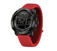 Forrader Militäruhr für Herren, digitale taktische Uhren mit Nylon/Silikonarmband, wasserdichte Outdoor-Sportuhr mit Kalorien-Schrittzähler, Alarm, Stoppuhr