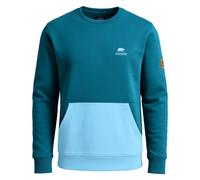 FORSBERG Alvarson Sweatshirt L petrol/hellblau