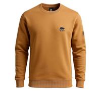 FORSBERG Crewneck Sweatshirt mit elastischen Einsätzen 3XL braun