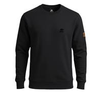 FORSBERG Crewneck Sweatshirt mit elastischen Einsätzen L schwarz