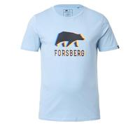 FORSBERG Dreideson T-Shirt, Farbe:Pastellblau, Größe:4XL