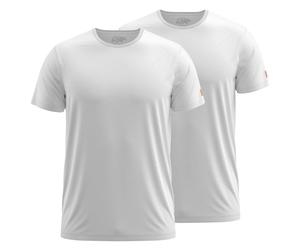 FORSBERG einfarbiges T-Shirt im Doppelpack XXL weiss