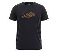 FORSBERG Finnson T-Shirt mit Brustlogo 4XL schwarz/bronze