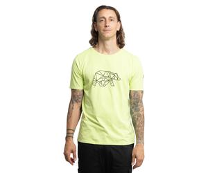 FORSBERG Finnson T-Shirt mit Brustlogo L limettengrün