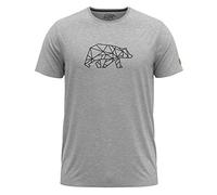 FORSBERG Finnson T-Shirt mit Brustlogo XXL hellgrau
