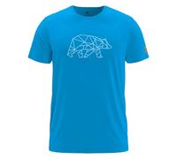 FORSBERG Finnson T-Shirt mit Brustlogo L kornblau