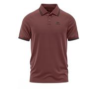 FORSBERG formstabiles Poloshirt XL bordeaux/schwarz