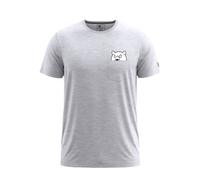 FORSBERG Halvarson T-Shirt mit Brusttasche M hellgrau