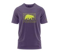 FORSBERG Jesperson T-Shirt mit Brustlogo L lila/lime