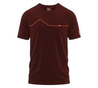 FORSBERG Mountain Line T-Shirt XL bordeaux