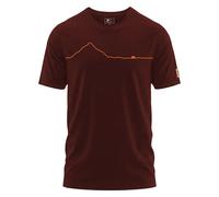 FORSBERG Mountain Line T-Shirt S bordeaux